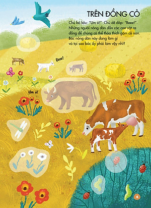 Sách Bóc Dán Thông Minh - Luyện Tay Thật Khéo, Luyện Mắt Thật Tinh - Đi Thăm Nông Trại