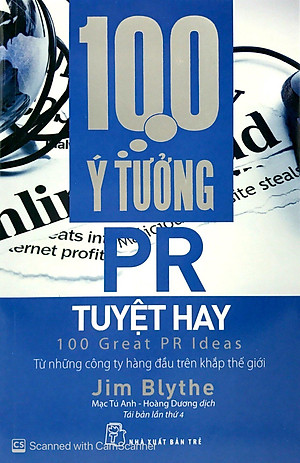 Sách 100 Ý Tưởng PR Tuyệt Hay