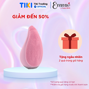 Máy Rửa Mặt Emmié Premium Facial Cleansing Brush Sonic Extra Chống Nước Làm Sạch Sâu - Hàng Chính Hãng