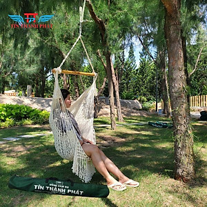 Võng xích đu treo Tín Thành Phát – Đan thủ công tinh tế, mang phong cách sang trọng