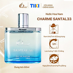 Nước Hoa Nam CHARME SANTAL33 60ml Lưu Hương Lâu Nam Tính, Sang Trọng_Nước Hoa Chính Hãng