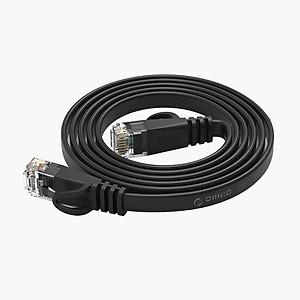 Dây Cáp Mạng Orico PUG-C6B- CAT6 (Đen) Hàng Chính Hãng