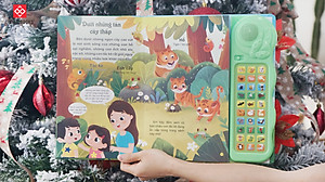Sách Âm Thanh Đinh Tị - Thế Giới Động Vật - Dành Cho Trẻ Từ 0 - 6 Tuổi (Phiên Bản 30 Nút)