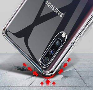 Ốp lưng cho Samsung Galaxy A90 5G dẻo bảo vệ camera - Hàng nhập khẩu