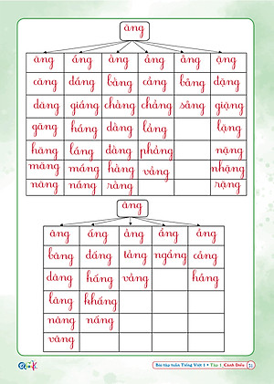 Bài Tập Tuần Tiếng Việt Lớp 1 - Cánh Diều (Tự Chọn Sách)