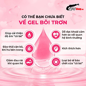 Gel bôi trơn tăng khoái cảm nữ Shell Love - Chai 50ml