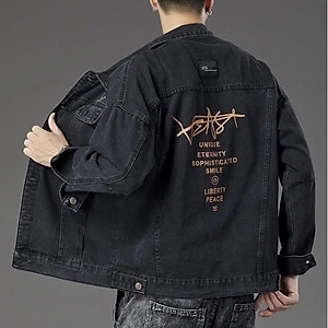 Áo khoác nam jean mới VEAST hàng đẹp mẫu mới-A3000
