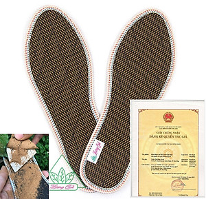 Lót giày Hương Quế CL06 chính hãng, êm, bền, bột quế thật, thơm, chống hôi chân và tốt cho sức khỏe.