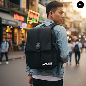 Balo Laptop Xbags Modern XB 2007 - Balo Thời Trang Nhỏ Gọn Cho Teen, Học Sinh Sinh Viên, Dân Văn Phòng, Thiết Kế Hiện Đại, Vải Bền Đẹp