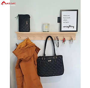 Móc gỗ treo quần áo, khăn, đồ lưu niêm,Móc Gỗ Treo Tường Anzzar