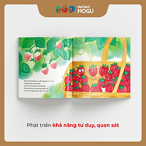 Truyện Ehon bé 3-4-5 tuổi - Dâu nhỏ ơi, Cậu ở đâu thế?