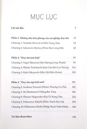 Sách Duy Tân Thập Kiệt - Mười Nhân Vật Kiệt Xuất Của Minh Trị Duy Tân