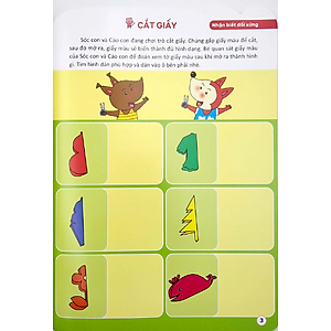 Sách Bóc Dán Hình Thông Minh Phát Triển Khả Năng Tư Duy Toán Học IQ EQ CQ (4-5 Tuổi) - 188 Sticker (Quyển 5)