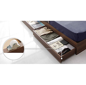 [Kèm Ảnh Thực Tế - Miễn phí vận chuyển & Lắp đặt] GIƯỜNG NGỦ GỖ CÔNG NGHIỆP CAO CẤP OHAHA-002