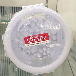 Hộp Thủy Tinh Chịu Nhiệt 650Ml Glass Euro Lock&Lock-LLG831 - Ø155x75mm
