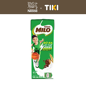 Thùng 48 Hộp Sữa Nestlé MILO Nước (180ml / Hộp)
