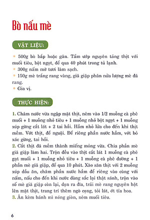 Sách Nấu Ăn Ngon - Các Món Nấu