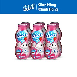 Thùng 48 chai sữa chua uống hương dâu Fristi 80ml