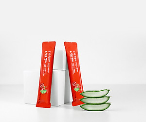 THẠCH COLLAGEN NHA ĐAM SÂM LỰU ĐỎ HỮU CƠ (hộp 10 gói) HỖ TRỢ ĐẸP DA