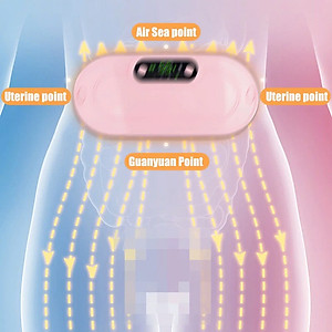 Máy Massage Làm Ấm Bụng, Đai Đeo Giảm Đau Bụng Kinh Nguyệt, Làm Ấm Tử Cung Cho Phụ Nữ Đến Kì 3 CHẾ ĐỘ