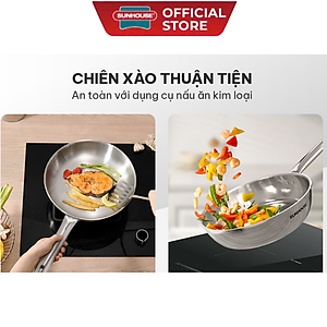 Chảo Inox đa lớp Sunhouse IN20M6/IN24M6/IN28M6