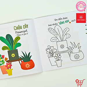 Sách Tô Màu Ngộ Nghĩnh – Đinh Tị Books (Nhiều chủ đề cho bé 3 - 6 tuổi)