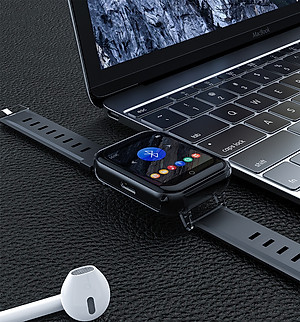 Máy Nghe Nhạc Smart Watch MP3 Màn Hình Cảm Ứng Bluetooth Ruizu M8 Bộ Nhớ Trong 8GB Cao Cấp AZONE - Hàng Chính Hãng