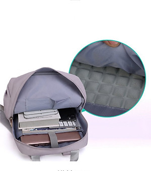 Balo công sở nam nữ đi làm đi học đi du lịch balo laptop chống sốc chống nước đẹp nhỏ gọn thời trang cho học sinh, sinh viên - Hàng chính hãng