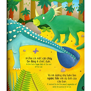 Sách Khủng Long Phiêu Lưu Ký - Khủng Long Đuôi Chùy: Cái Đuôi Vụng Về