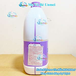 Dung Dịch Xả Quần Áo Cho Bé D-nee màu Tím - Tem phụ Công ty Đại Thịnh