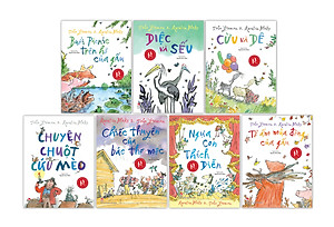 Combo 7 TÁC PHẨM KINH ĐIỂN CỦA QUENTIN BLAKE - Tổ ấm mùa đông của gấu, Cừu và dê, Chuyện chuột cứu mèo, Buổi picnic trên hồ của gấu, Diệc và sếu, Ngựa Con Thích Diễn, Chiếc thuyền của bác thợ mộc - Jonh Yeoman, Quentin Blake - NXB Kim Đồng