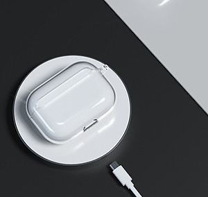 Vỏ Ốp Case Bảo Vệ TPU Trong Suốt Kai Cho AIRPODS 3 Kèm móc treo_ Hàng Chính Hãng