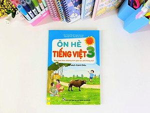 Sách - Bộ 2 cuốn Ôn Hè Toán + Tiếng Việt Lớp 3 Cánh Diều - ndbooks