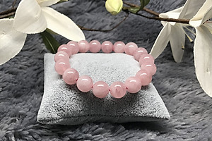 Vòng Tay Thạch Anh Hồng Chuẩn AAA Ngọc Quý Gemstones TA002