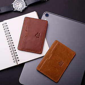 Ví Lata ( Thời trang nam đựng namecard nhỏ gọn - Ví da LVN76 )