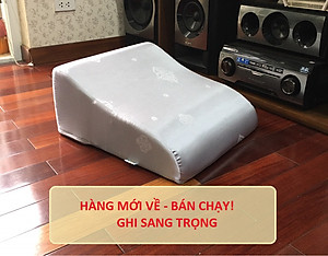 VỎ GỐI KÊ CHÂN CHỐNG GIÃN TĨNH MẠCH YOROKOBI 25CM- XANH THAN