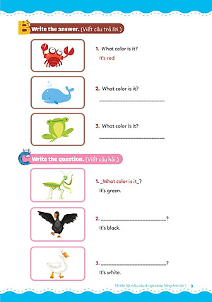 Tất Tần Tật Mẫu Câu Và Ngữ Pháp Tiếng Anh Lớp 1