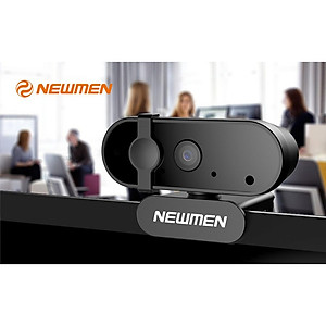 Webcam Newmen CM303 Full HD (1080p) - Hàng Chính Hãng