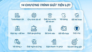 Máy giặt LG AI DD Inverter 10 kg FV1410S4W1  - Hàng Chính Hãng