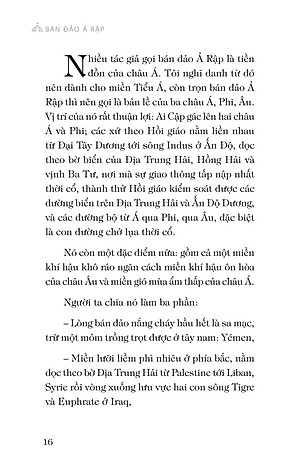 Sách Bán Đảo Ả Rập: Tinh Thần Hồi Giáo Và Thảm Kịch Dầu Mỏ