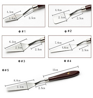 Bộ Bay Vẽ Tranh Sơn Dầu Palette Knife Cao Cấp