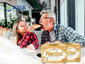 Sữa non tổ yến Neslac 400g Asia Nutrition tác dụng bảo vệ sức khỏe và tăng đề kháng, ngừa lão hóa, loãng xương