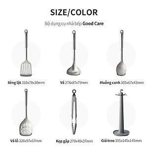 Bộ Dụng Cụ Nhà Bếp 6P Good Care LocknLock CKT330S01