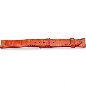 Dây Đồng Hồ Da Cá Sấu Size Nhỏ Huy Hoàng HT8228 - Vàng