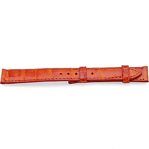 Dây Đồng Hồ Da Cá Sấu Size Nhỏ Huy Hoàng HT8228 - Vàng