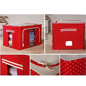 Túi đựng chăn màn khung sắt - màu cơ bản/giao ngẫu nhiên