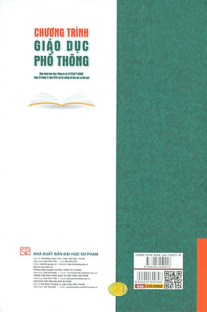 Chương Trình Giáo Dục Phổ Thông