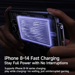 Cáp sạc nhanh C to Ln dành cho Game thủ Baseus MVP3 20W (480Mbps, 90° Elbow Design)- Hàng chính Hãng