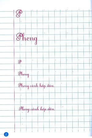 Sách Vở Ô Li Có Mẫu Chữ Lớp 2 Q2 - Luyện Nét Chữ Rèn Nết Người