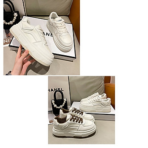 Giày thể thao nữ, giày phong cách cá tính, thoáng khí, đế cao su đúc, chống trơn trượt hạn chế mòn - GNU2026